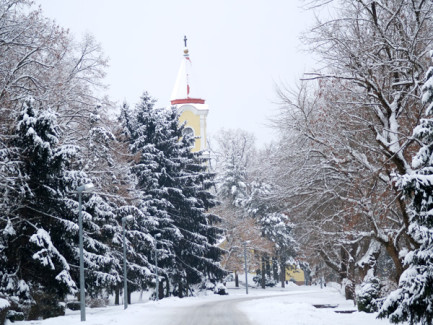 Špišić Bukovica - Crkva sv. Ivana Krstitelja - zima 2007.